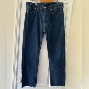 Levi's Blue Straight-Leg Jeans